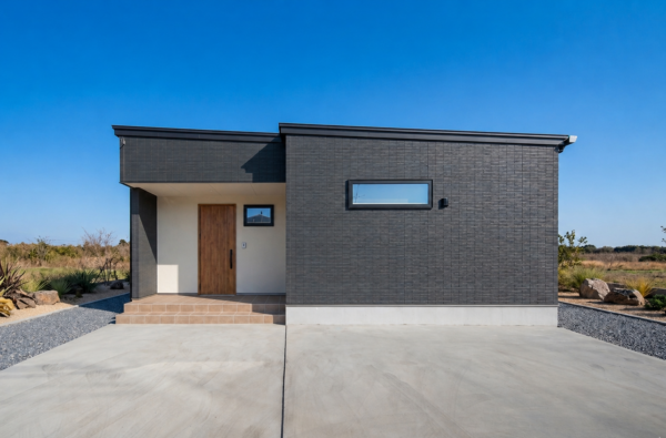 プライベートに配慮したナチュラルモダンの住まい