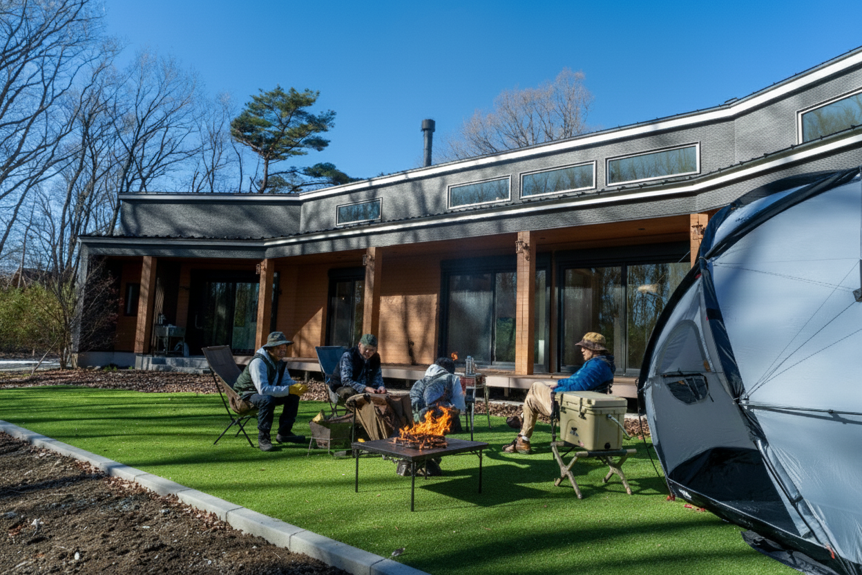 四季を感じながら、穏やかな時間を過ごす那須の家。